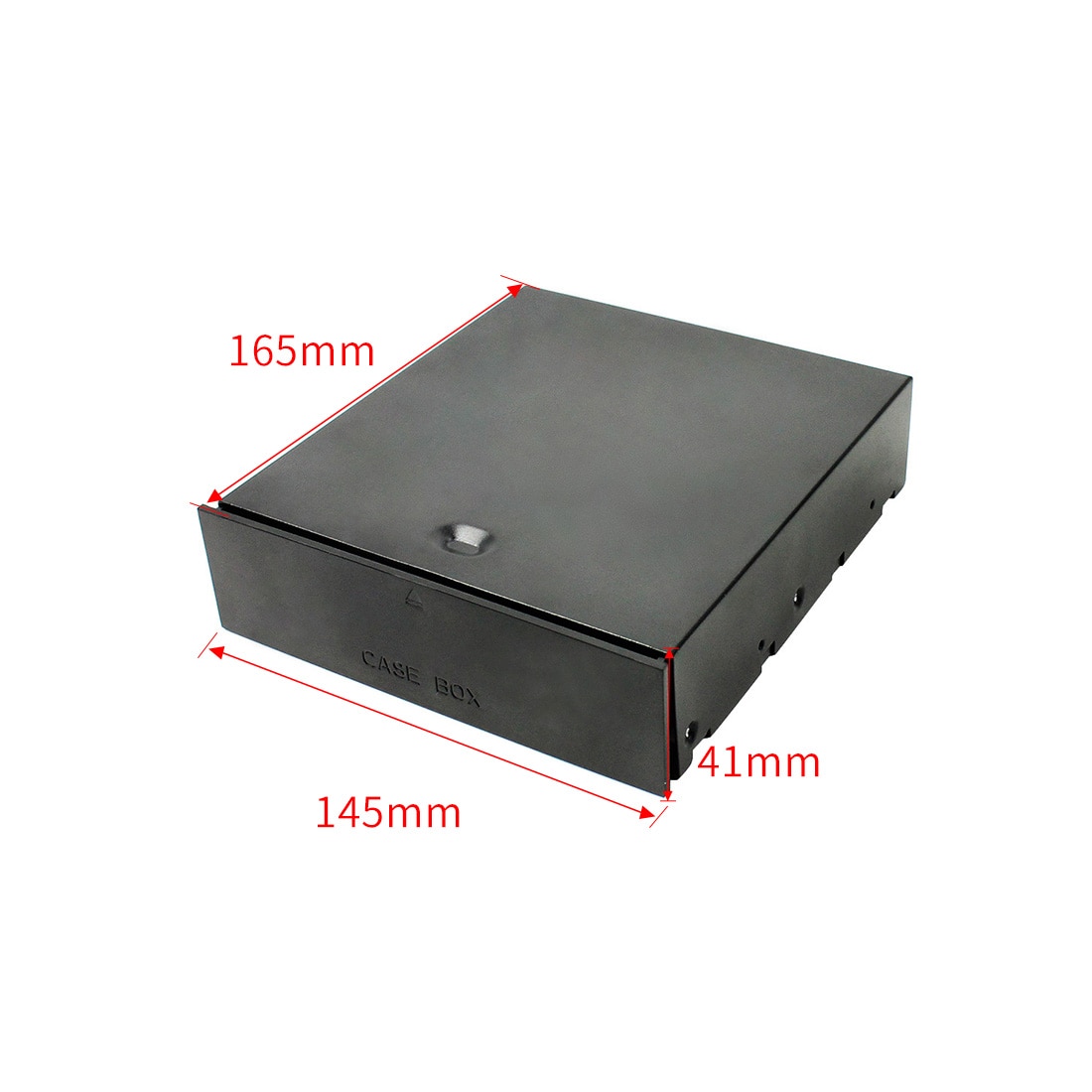 XT-XINTE 5.25&quot; HDD External Enclosure Case Hard Disk Drive Mobile Blank Drawer Rack Box 165*145*41mm for Desktop PC Computer