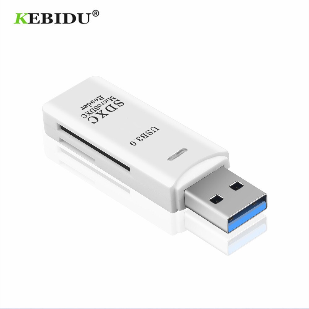 KEBIDU USB 3.0 Card Reader SD/Micro SD TF OTG Smart Memory Card Adapter for Laptop USB 3.0 multi Smart Cardreader SD Card Reader