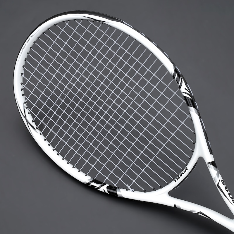 Ultra Light Aluminum Alloy Carbon Tennis Racket For Adult Training Racquets String Bag Men Women Padel