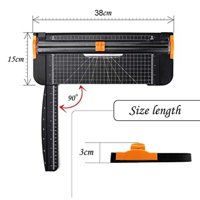 A4 Papiersnijder Papier Snijden Gestanst Machines Foto Plakboek Blades Scheermesje Voor Diy Foto Kraft Papier Afdrukken office Tool