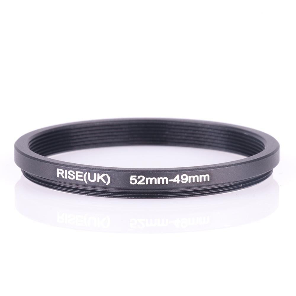 Rise (Uk) 52 Mm-49 Mm 52-49 Mm 52 Om 49 Step Down Filter Adapter Ring