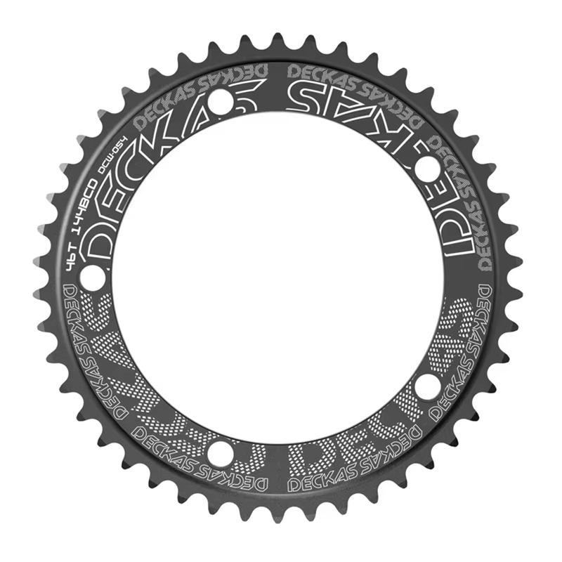 Deckas 144BCD plato 44T 46T 48T 50T 52T 54T 56T plato único dientes grandes para bicicleta TMB: 38T