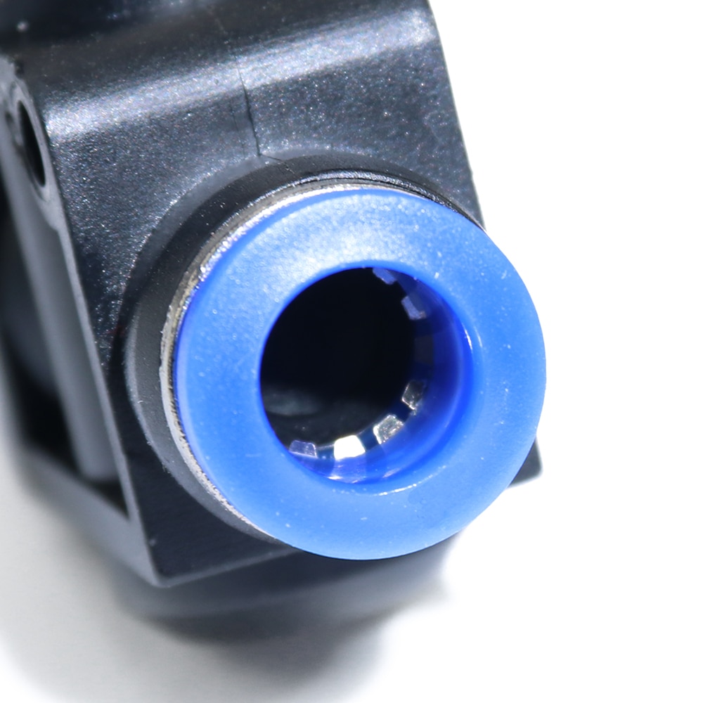 4 6 8 10 12mm Tube Push in to Connect Fittings T-shaped Pneumatic Flow Speed Controller Valve Air Flow Control Valve Connector