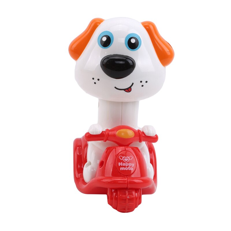 Cartoon Mini Tier Motorrad Spielzeug Druck Trägheit Auto Baby Pädagogisches Spielzeug Kinder Geburtstag: dog