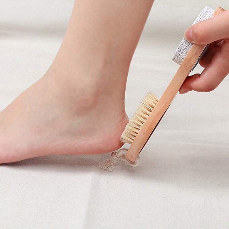 Stil dobbelt hoved ankel hård død hud callus remover rengøring pedicure fodfil hæl fodpleje værktøj