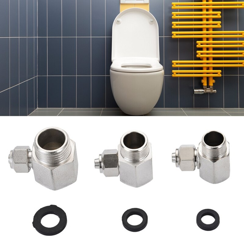 Toilet Bidet Seat Sprayer Connector UK EU Standard 1/2 3/8 Water Hose Adapter Non Electric Bathroom Accessories