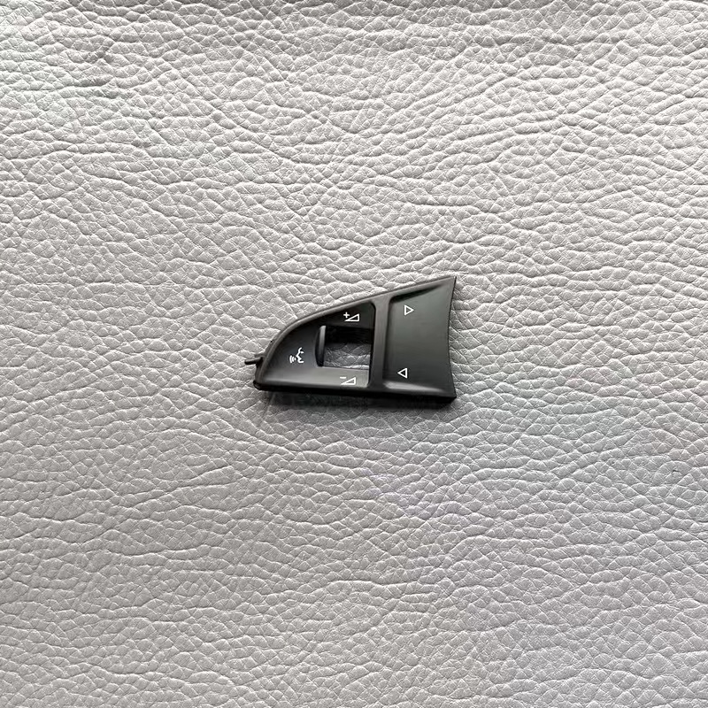 Embellecedor de cubierta de botón de interruptor de volante multifuncional para Skoda Octavia 3 A7 RS Superb Fabia mk3 Kodiaq 3V0919719F: Rojo