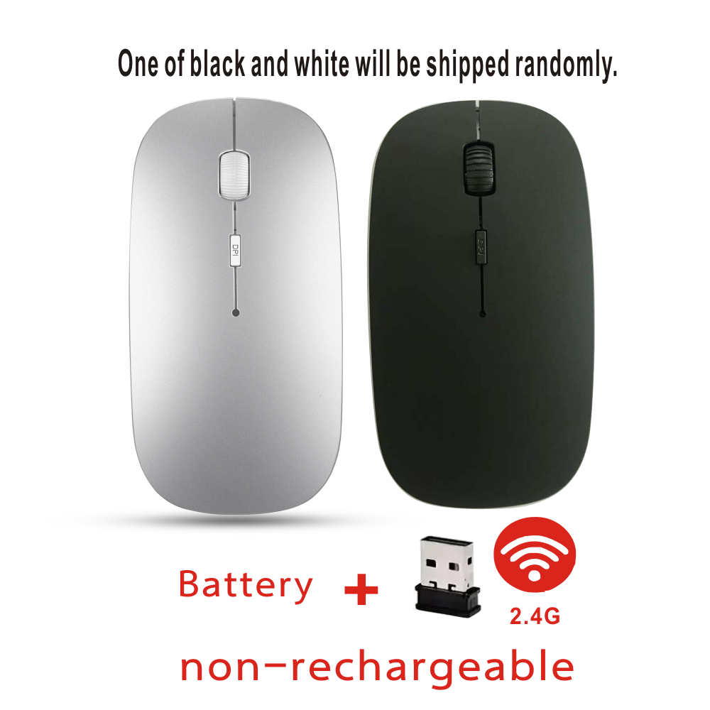 Bezprzewodowa mysz Bluetooth z akumulatorem i podwójnym trybem 5.2, cicha, ergonomiczna mysz do gier komputerowych 2,4 USB do laptopów PC: green
