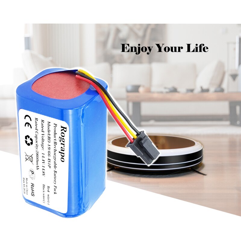 Neue 14,8 V 2600mAh Li-Ion Akku Für iBoto Aqua V710 Roboter Staubsauger Zubehör