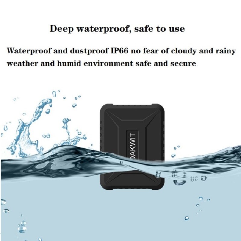 Mini GPS Vehicle Tracker TK8002 with Strong Magnet Fall Off Vibration Alarm with Dustproof Bag Realtime Tracking Device Locator