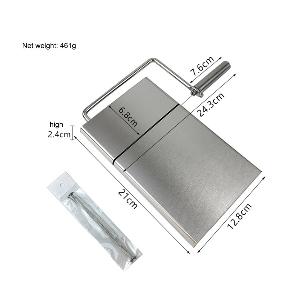 Herramienta para cortar queso, 21x12,8x2,4 CM, , 5 cables, acero inoxidable