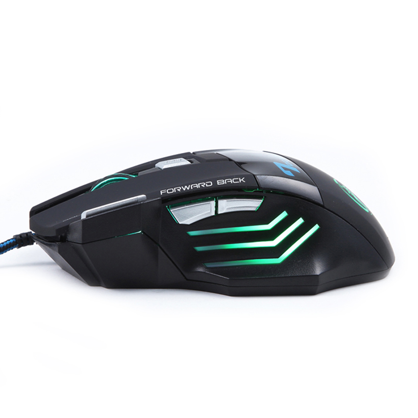 iMice X7 Wired Gaming Mouse 7 Buttons LED Optical Game Ergonomic Mouse Mice for PC Laptop Computer Mouse Gamer
