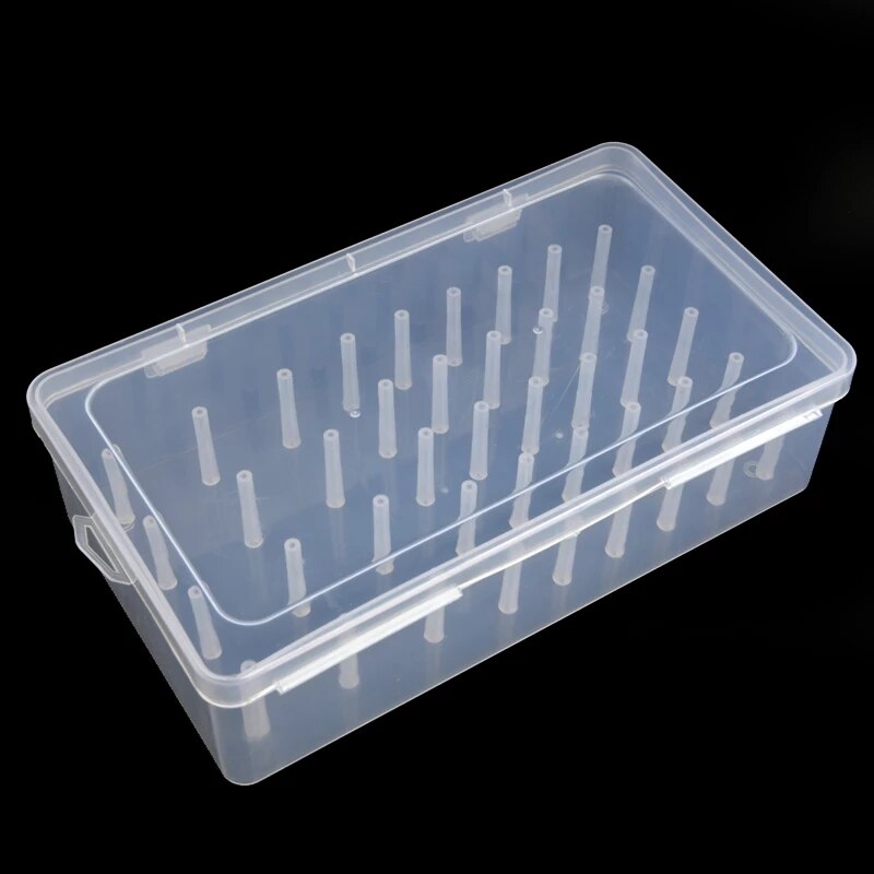 Naaigaren Opbergdoos 42 Stuks Spoelen Spoel Draagtas Container Holder Craft Spool Organizing Case Naaien Opslag