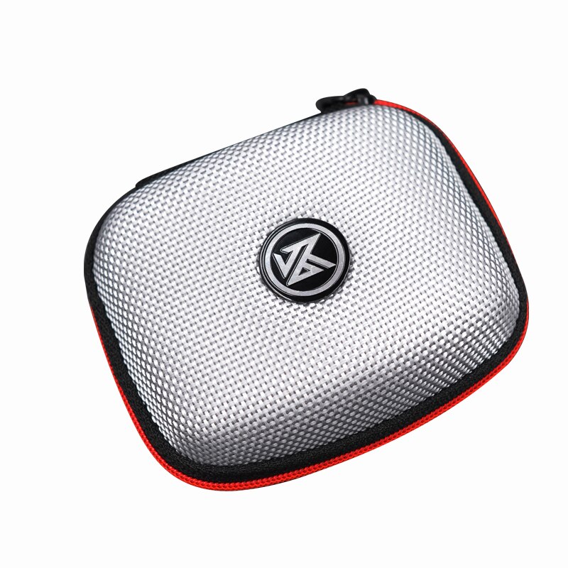 Opa kz-hoesje, in-ear oordopjes, koptelefoon, draagbare opbergtas, koptelefoonaccessoires, headset-opbergtas voor  as10 zs10: Wit