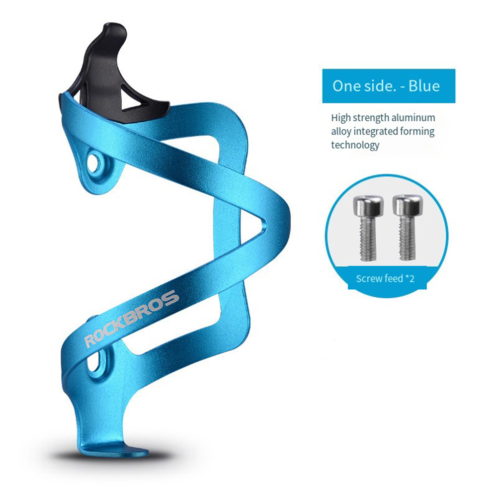 ROCKBROS Fietsfleshouder Fiets Drumhouder Flessenrek Kooien Mount MTB Weg Mountainbike Fietsen Rack: Blauw