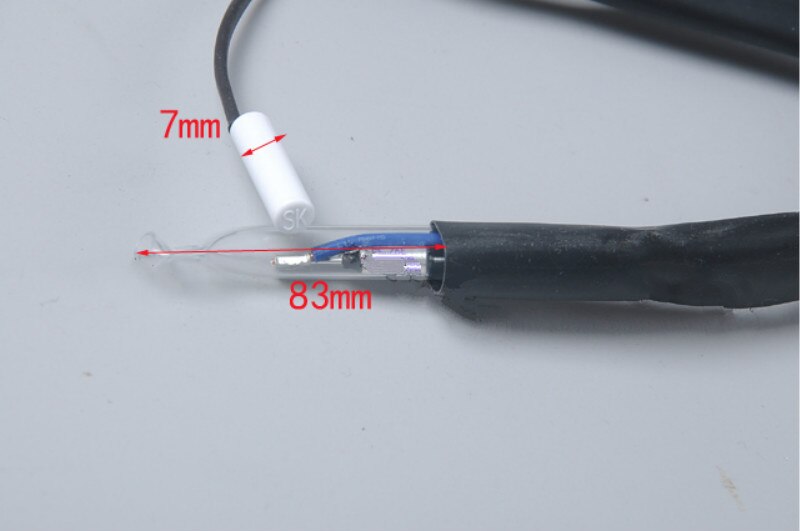 Kylskåp avfrostningssensor kabel med säkring tråd avfrostningstermostat med säkring för haier kylskåp bcd -579we,  bcd -649 wej