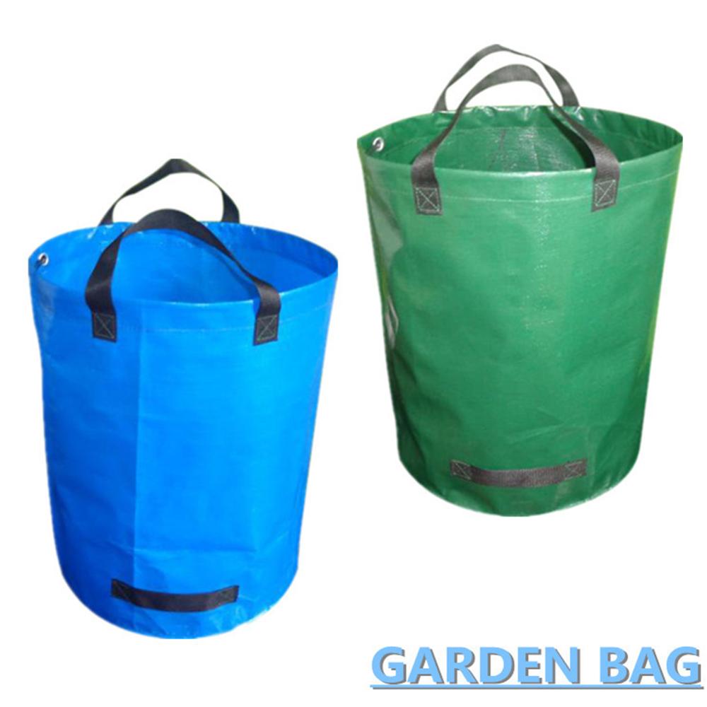 Havefaldne blade affaldspose løvfældende grenbladopsamlingspose foldning og opbevaring af flad container