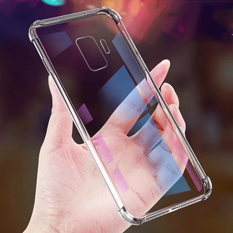 Soft TPU Clear Silicone Case For Samsung Galaxy J3 J5 J7 J4 J6 J8 A6 A8 Plus A7 A6S A9S Note 9 Bag Cover Coque Fundas