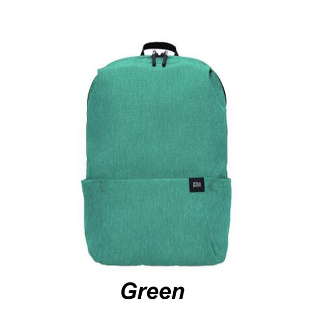 Original Xiaomi mijia Backpack 10L Bag Urban Leisure Sports Chest Pack Bags Light Weight Small Size Shoulder Unisex Rucksack: Green