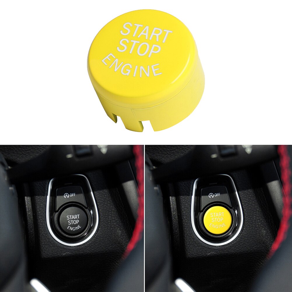 motor start stopp knapp bryter til bmw  f30 f10 f34 f15 f25 f48 x1 x3 x4 x5 x6 1 2 3 4 5 6 7 serien med av bytt deksel