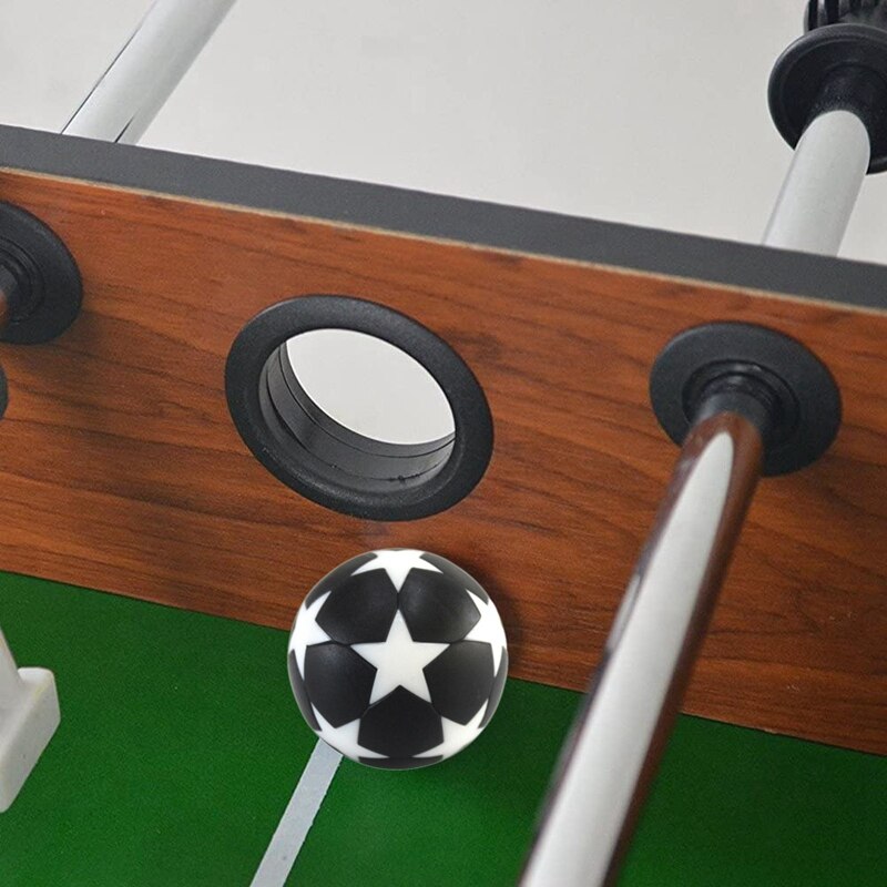 12 Pack de balones de fútbol estilo fútbol, negro & blanco texturizado clásico de mesa balones de juego de fútbol