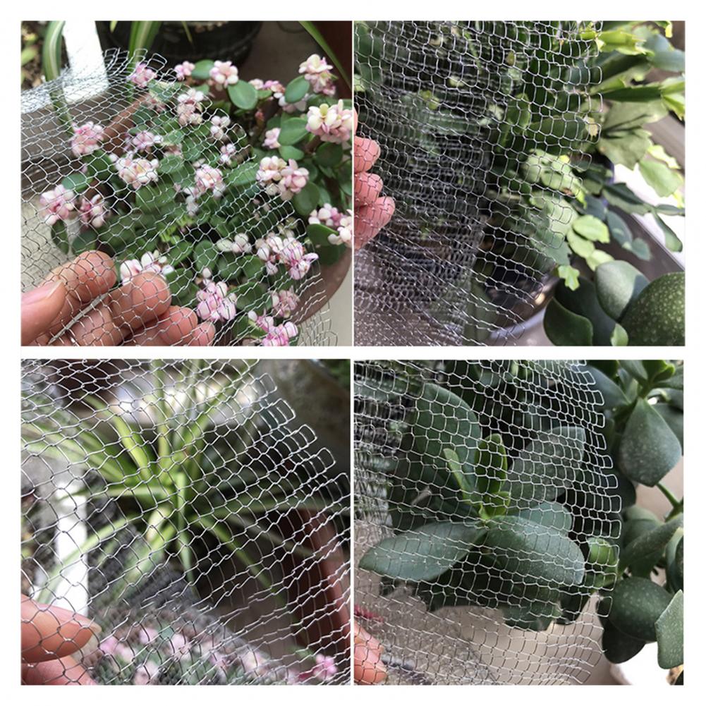 Panier en fil de fer Anti-gopper Portable, Protection des racines des arbres, sac en maille pour baies et herbes