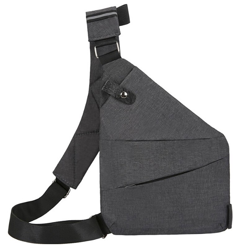 Mann Wasserdichte Persönliche Schulter Tasche Brust Tasche Kreuz körper Schlinge - Anti Diebstahl: GYL