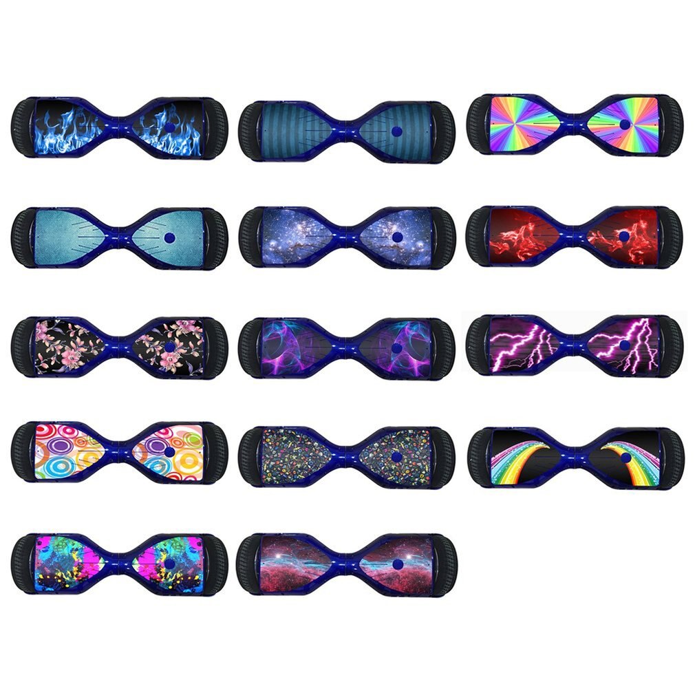 autocollant protecteur de peau de vinyle pour 6.5in auto équilibrage conseil Scooter Hoverboard autocollant 2 roues électrique balance voiture Film
