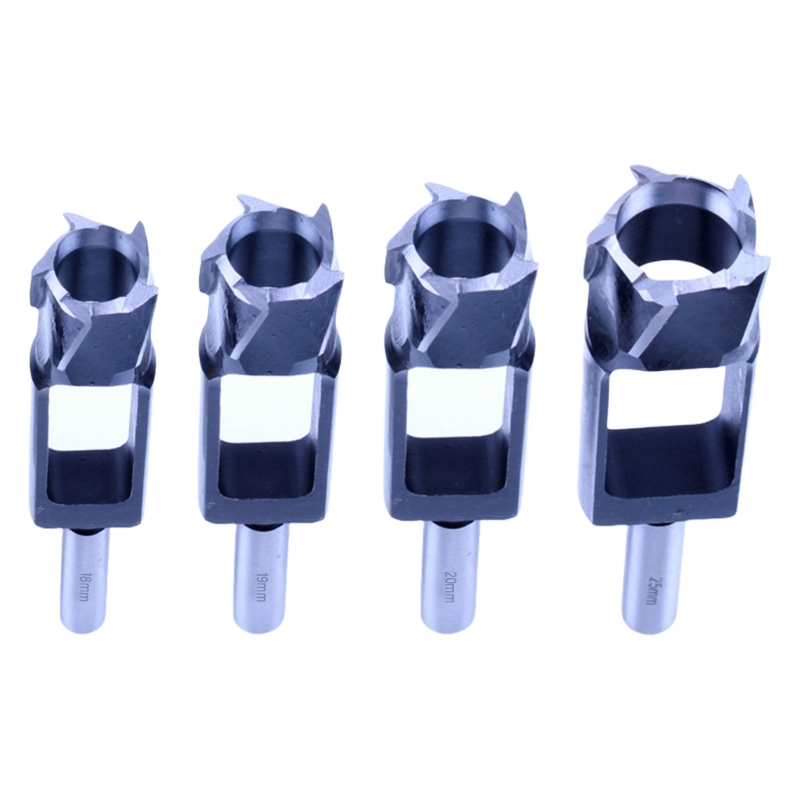 18mm/19mm/20mm/25mm Wood Plug Cutter Drill Bit Suitable for Home DIYer and Woodwork Tasks Furniture Makers M4YD