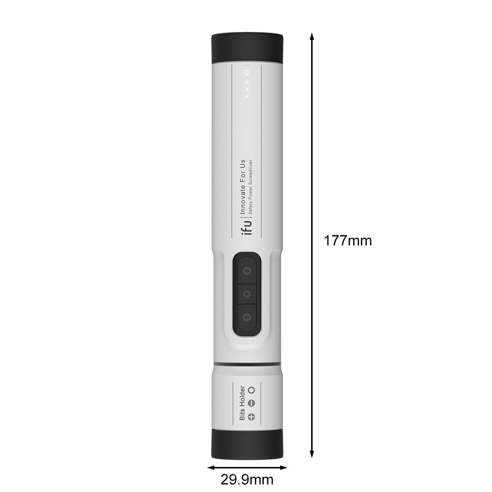 Electric Screwdriver Kit Cordless 9/29 Bits Drill Set Rechargeable with LED