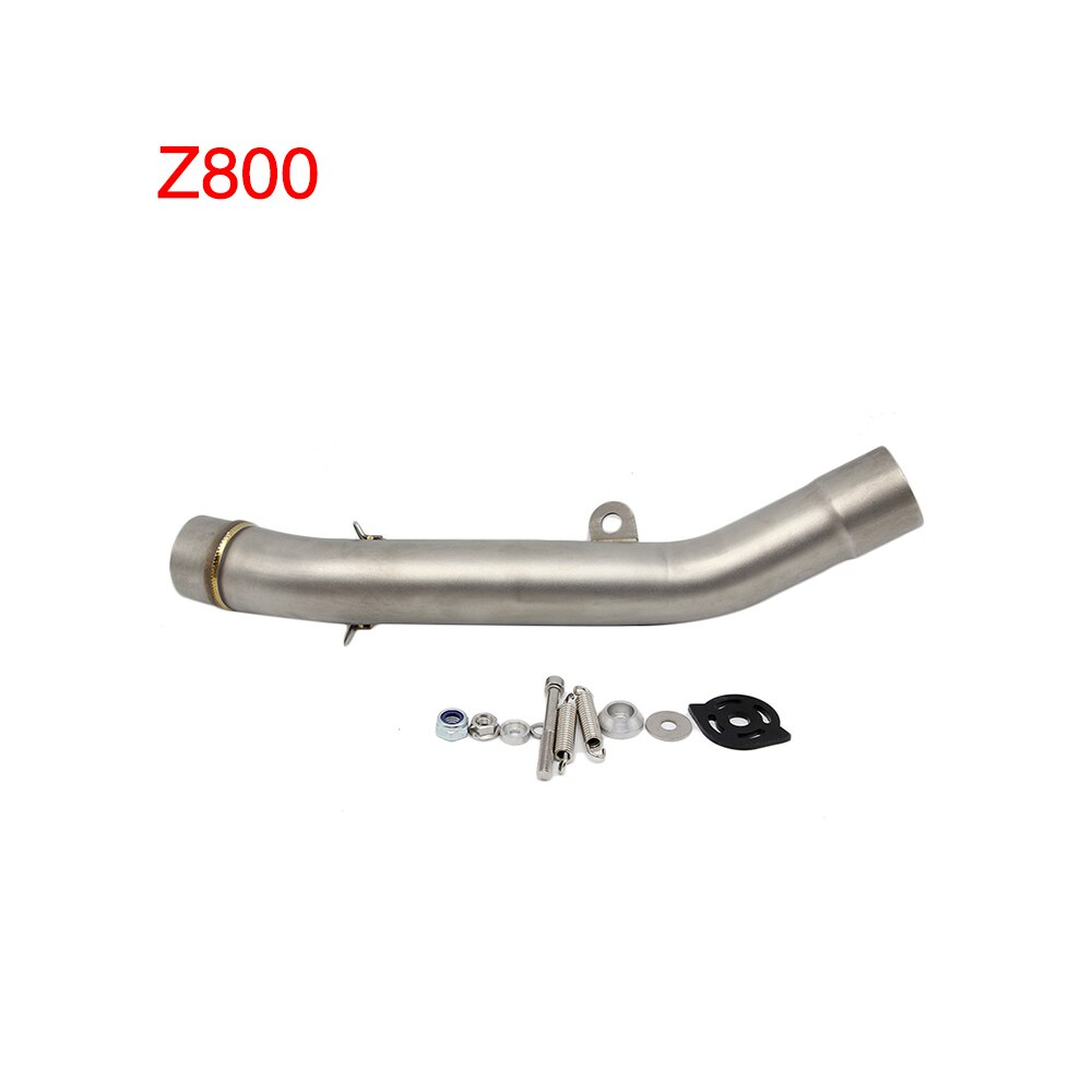 Motorfiets Uitlaat Midden Pijp Rvs Uitlaat Link Pijp Midden Sectie Adapter Pijp Voor Kawasaki Voor Z1000 Voor Z 1000 2007-2020 Uitlaat(2