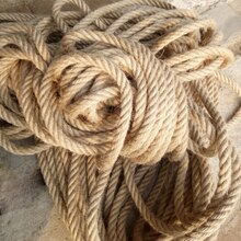 Cuerdas de yute de 10mm y 10-50m, hilo de cáñamo Natural, decoración nórdica para el hogar, bricolaje
