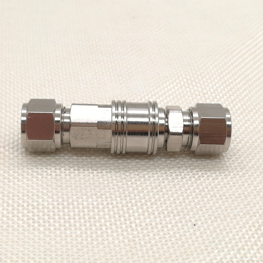 1 set MINI European pneumatic quick connect Pure copper pneumatic joint for 8*5mm PU trachea Pneumatic connector