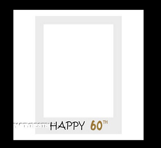 18th 21st 30th 40th 50th 60th 90th Happy Birthday Photo Frame Party Props Paper Supply Accessory