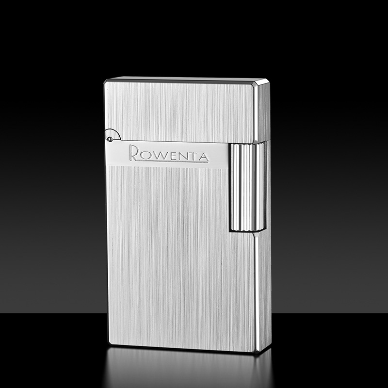 encendedor de queroseno, deslizamiento lateral de cobre original, sonido de acero crujiente, encendedor de sonido fuerte, de alta gama para hombres, encendedor de queroseno: Verde militar