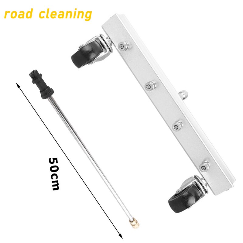Balai à eau haute pression pour Karcher K2K3 K4 K5 K6 K713 pouces, brosse de lavage électrique pour Machine à laver: WHITE