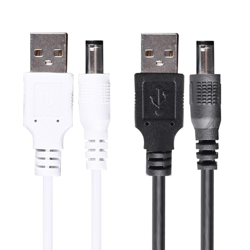 USB męnarty na DC 5.5x2.1mm DC5V linii zasilania adapter robić ładowania kabel B85B