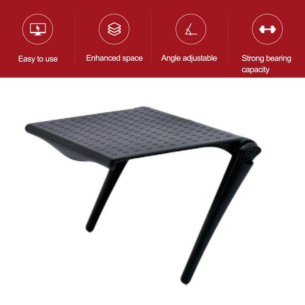 Computer Shelf Office Computer Monitoring Multifunctional Shelf TV Screen Storage Shelf Folding Storage Shelf