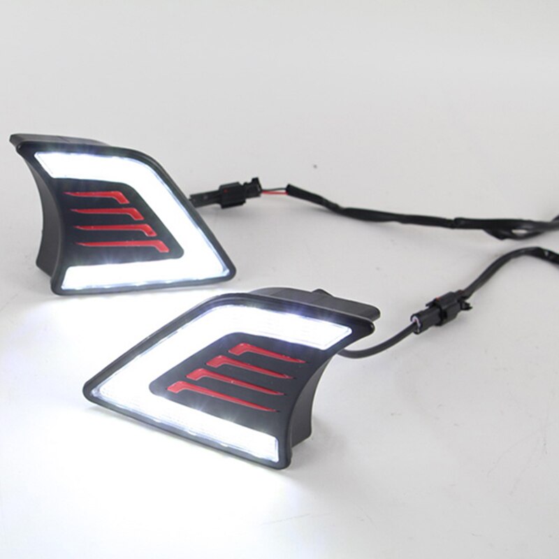 Led -päiväajovalo sumuvalo 12v auton ajovalot toyota hilux vigo
