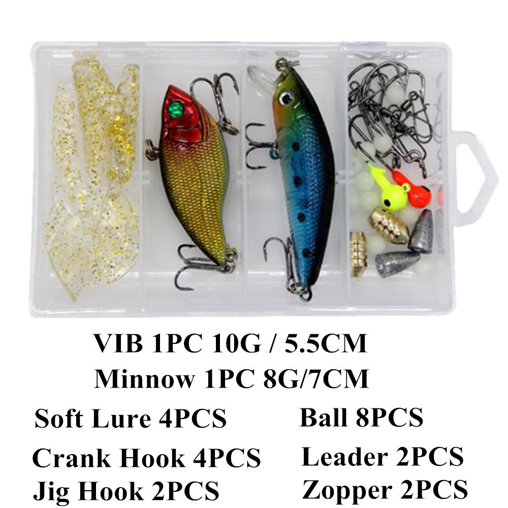 Kit de Combos de pesca con carrete, caña, línea, juego de señuelos, anzuelos y bolsa de transporte para principiantes, adultos y niños