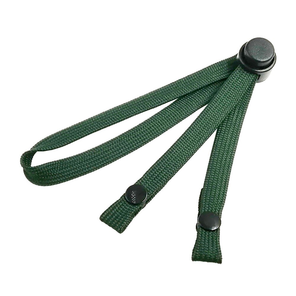 Cordón para mascarilla, hebilla ajustable para la oreja, extensores de correa, sujeción para cuello y cara, Bandana: Verde