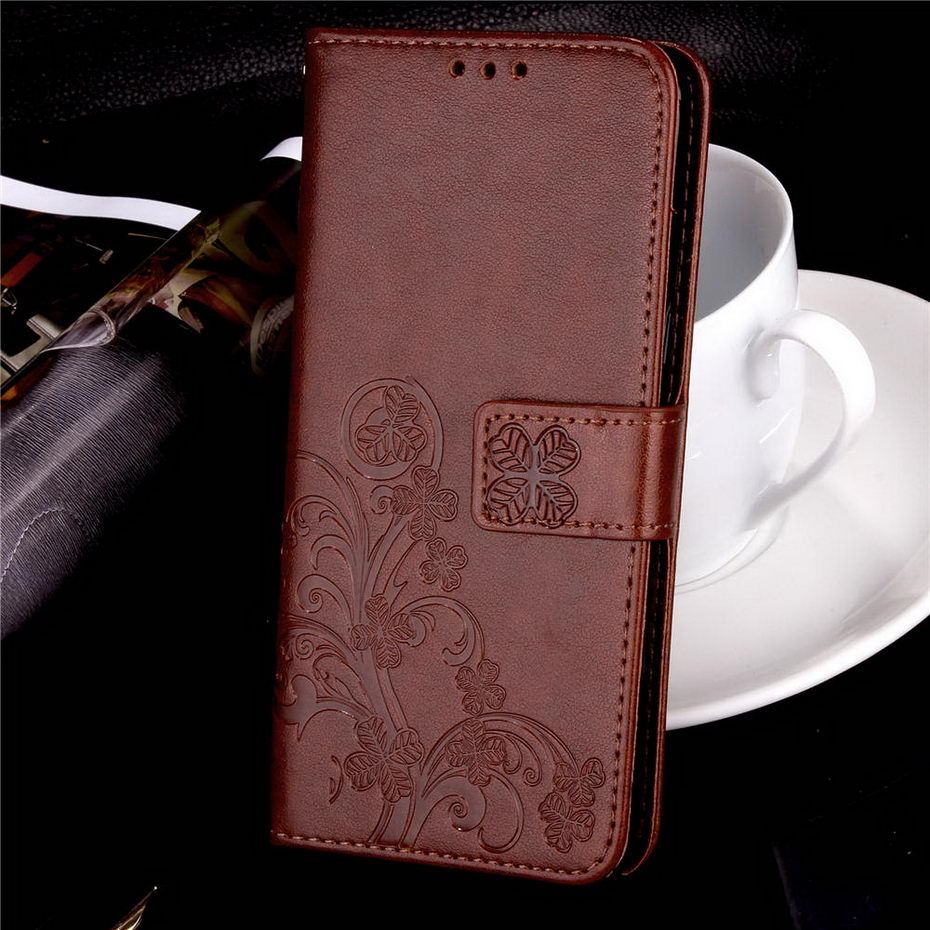 Für Asus Zenfone Max Pro M1 ZB602KL Fall Flip 6,0 "PU Leder Telefon Fall Für ASUS ZB602KL ZB602 602KL KL X00TD Brieftasche Fall: Brown