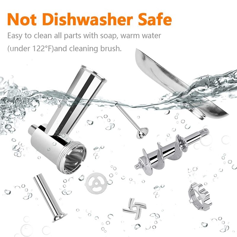 Voedsel Vleesmolen Bijlagen Voor Kitchenaid Stand Mixers, Inclusief