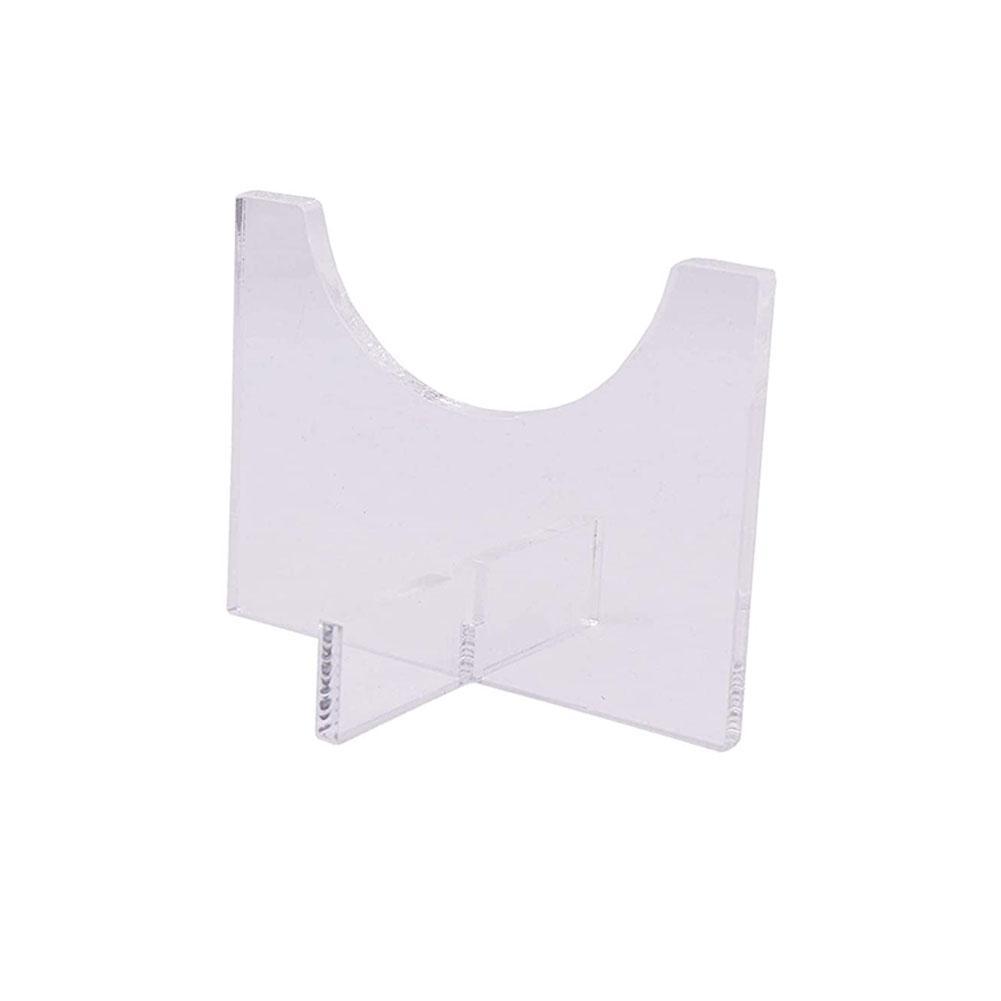 2 Pcs Transparent Baseball Bat Display Holder Mount Rack Stand Desk Top Tabletop Bat Display Holder Clear Acrylic Stand