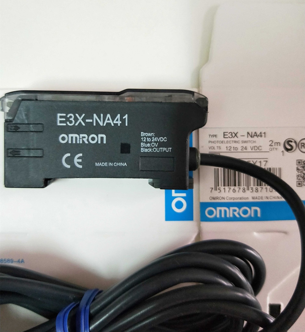 2PCS original optical fiber amplifier of photoelectric sensor E3X-NA41