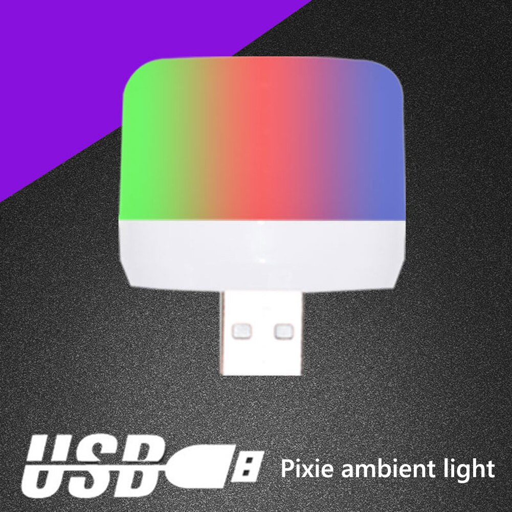 Mini-USB-magneetlamp, led-nachtlampje met schakelaar, 5 V, 1 W, kleine Mini-USB-magneetlamp, led-nachtlampje met schakelaar, 5 V, 1 W, kleine
