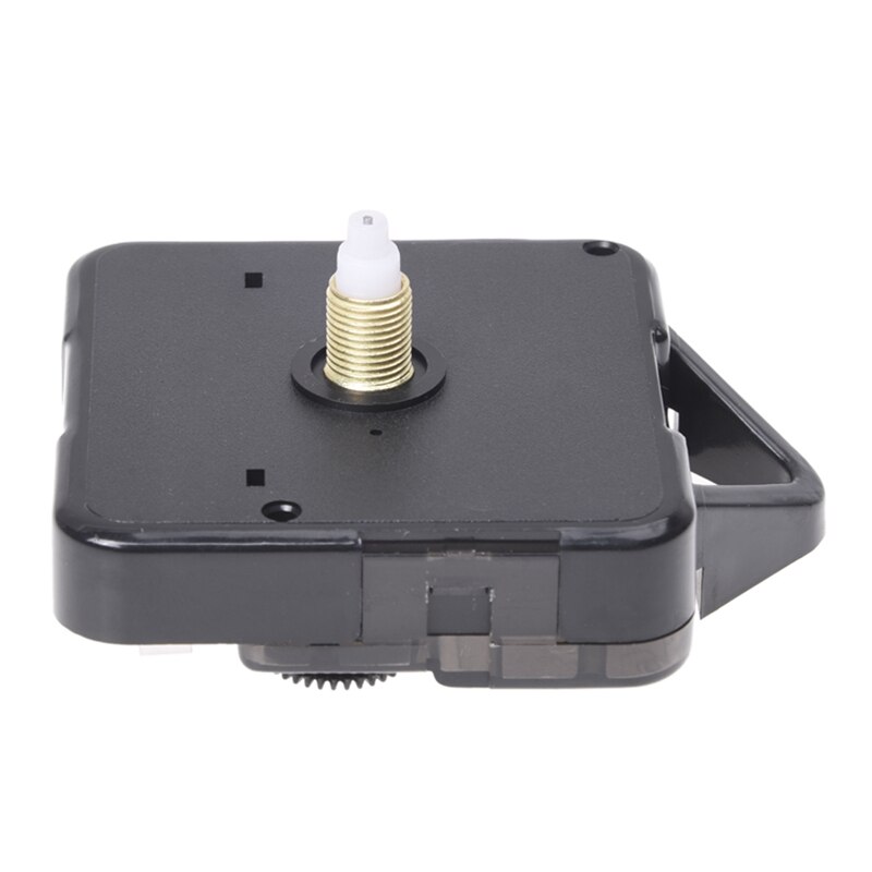 third-hand quartz clock movement mechanism is golden in color