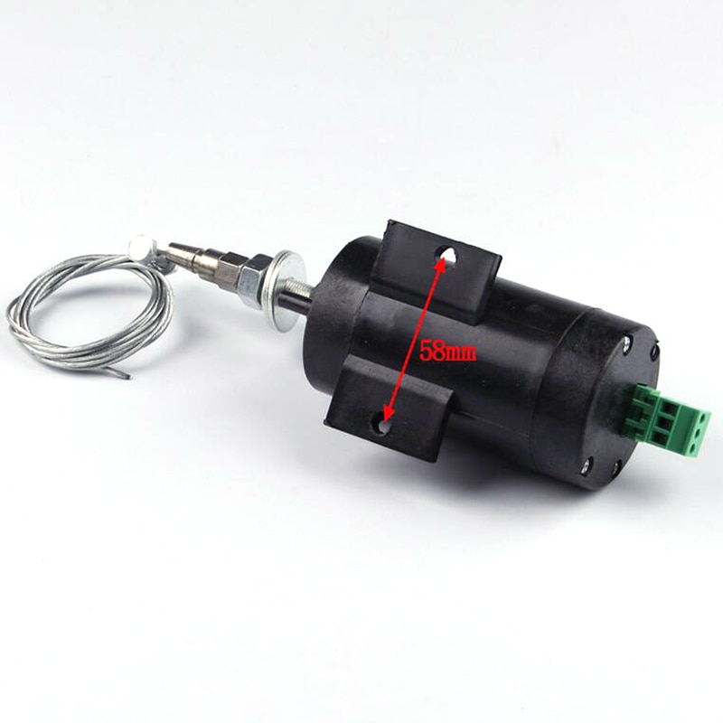 Tipo aperto XHQ-PTG 12v/24v diesel gruppo elettrogeno motore spegnimento solenoide valvola di controllo elettronico taglio di olio di valvola di arresto