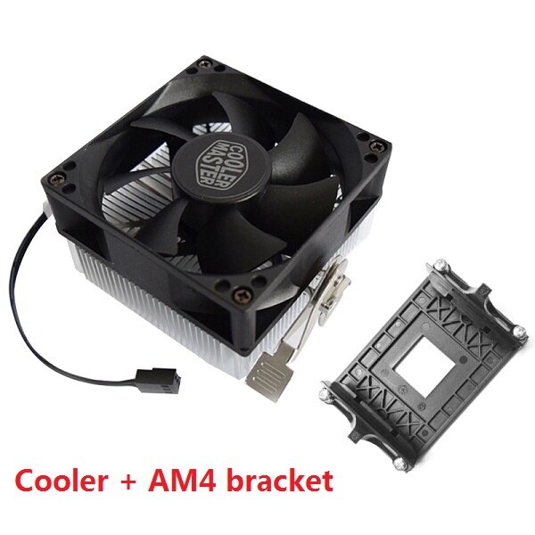 Cooler Master A30 MINI REFROIDISSEUR DE PROCESSEUR 8cm Ventilateur silencieux Pour AMD AM4 AM3 AM3 + AM2 AM2 + FM2 FM2 + FM1 LGA 1200 80mm ventilateur RADIATEUR: Cooler and AM4