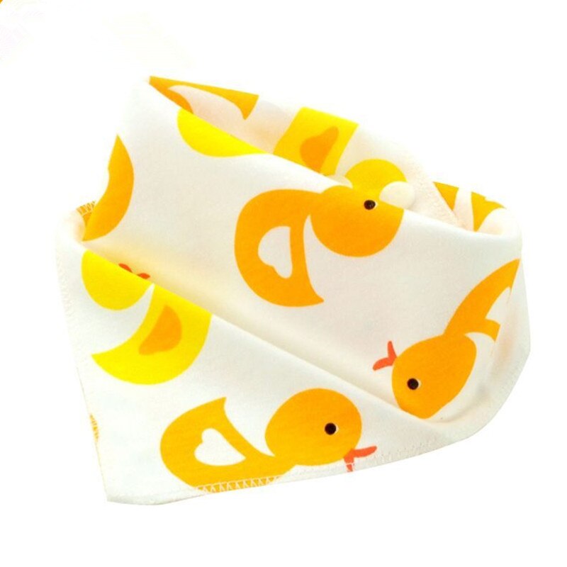 5pcs/lot Mix Colors Boy & Girls Baby Bibs 100% Cotton Girls Bandanas Baby Clothing